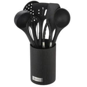 Набір кухонних приборів MAGIO MG-1128 — 8 предметів з силікону для комфортного приготування їжі.