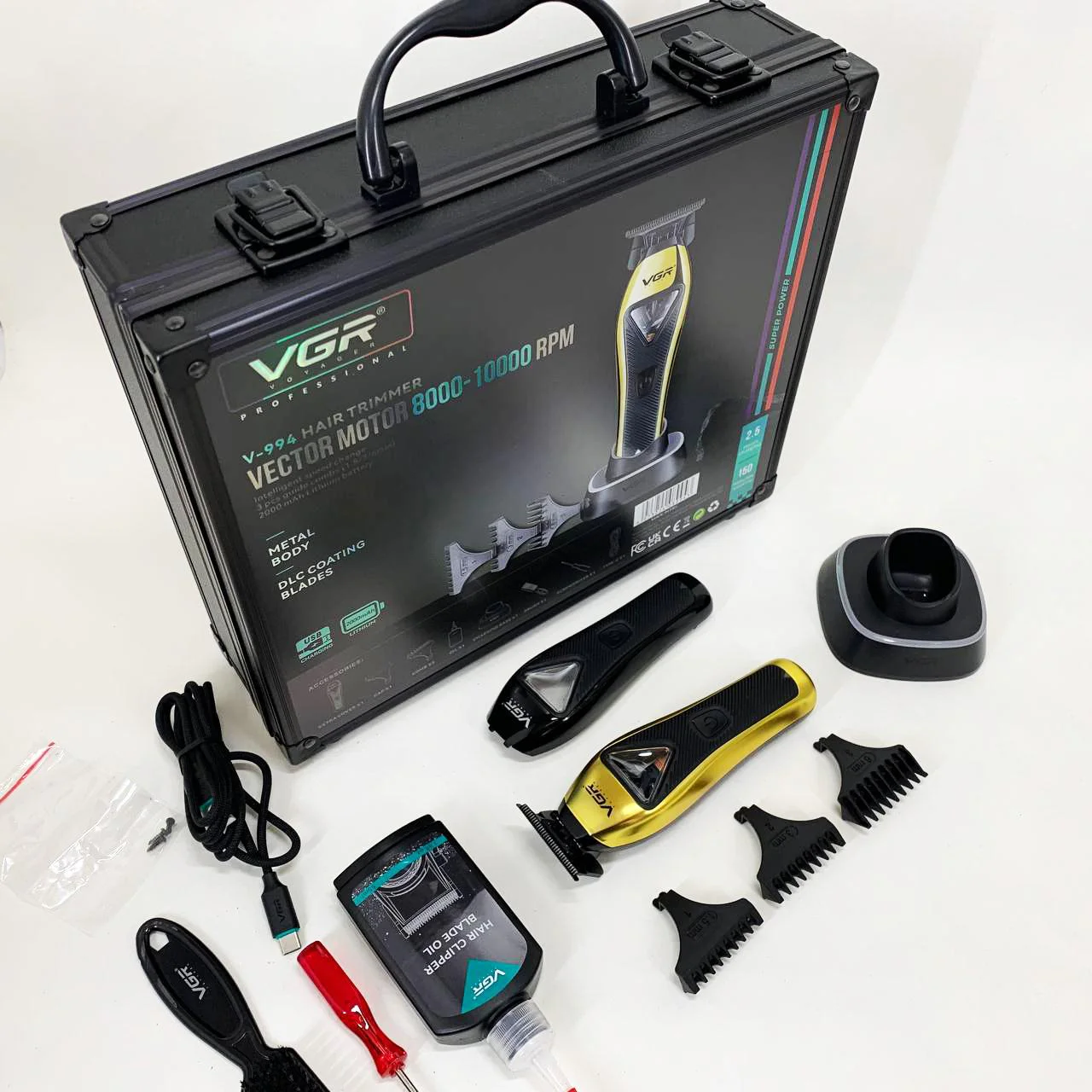 Тример VGR V-994 MAGLEV VECTOR 3.0 — до 150 хв автономної роботи - Зображення 21