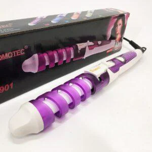 Плойка спиральна Domotec MS-4901 з керамічно-турмаліновим покриттям для об'єму локонів