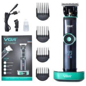 Машинка для стрижки VGR V-671 — акумуляторна з LED-дисплеєм