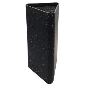 Універсальна підставка для ножів UNIQUE UN-1856 з наповнювачем для керамічних та сталевих ножів Black