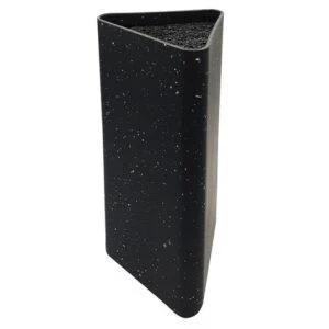 Універсальна підставка для ножів UNIQUE UN-1856 з наповнювачем для керамічних та сталевих ножів Black