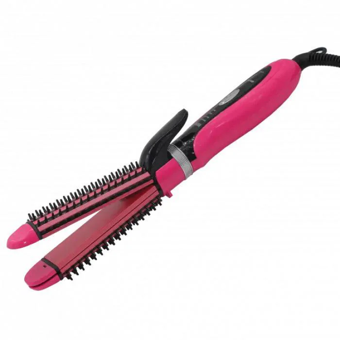 Плойка-утюжок Geemy GM-2922 3в1 - Універсальний стайлер для волосся з швидким нагрівом - Зображення 17