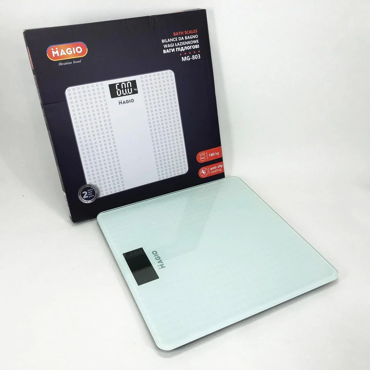 Ваги для підлоги MAGIO MG-803 для точного контроля веса до 150 кг