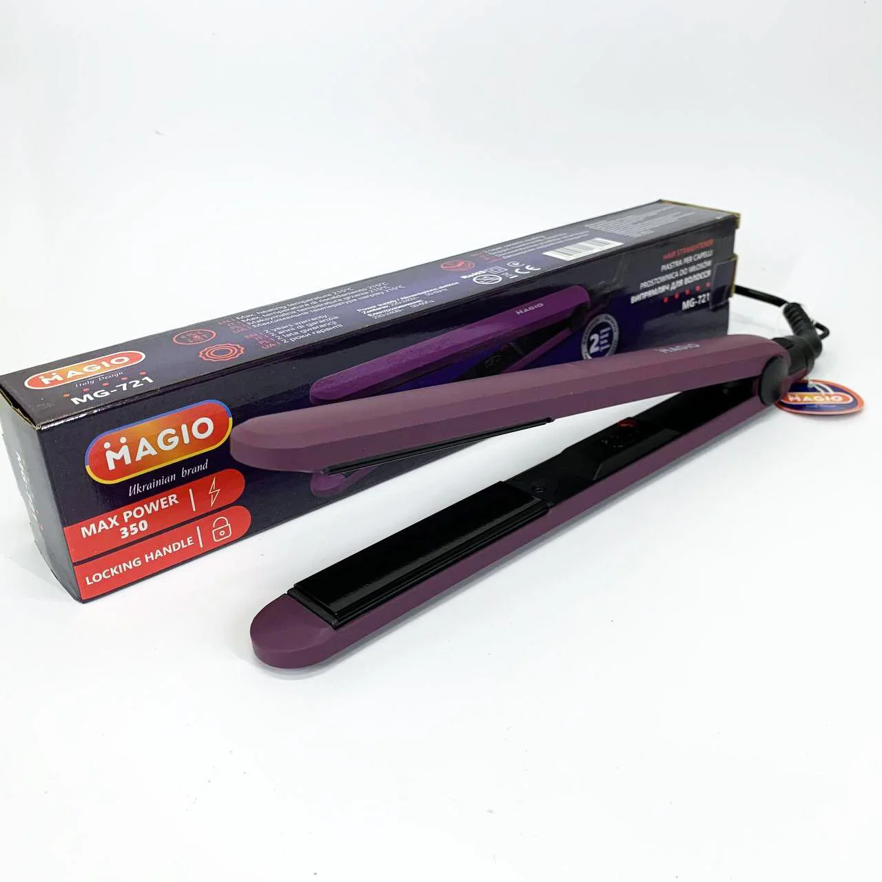 Щипці для волос MAGIO MG-721 — Простота та ефективність у догляді за волоссям - Зображення 4