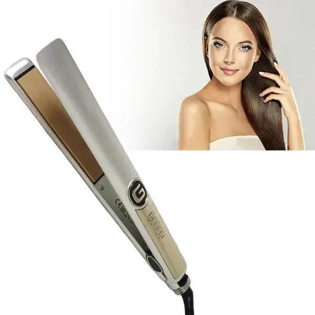Выпрямитель-утюжок для волос Gemei GM-416 з LED-дисплеєм та 5 температурними режимами - Зображення 13