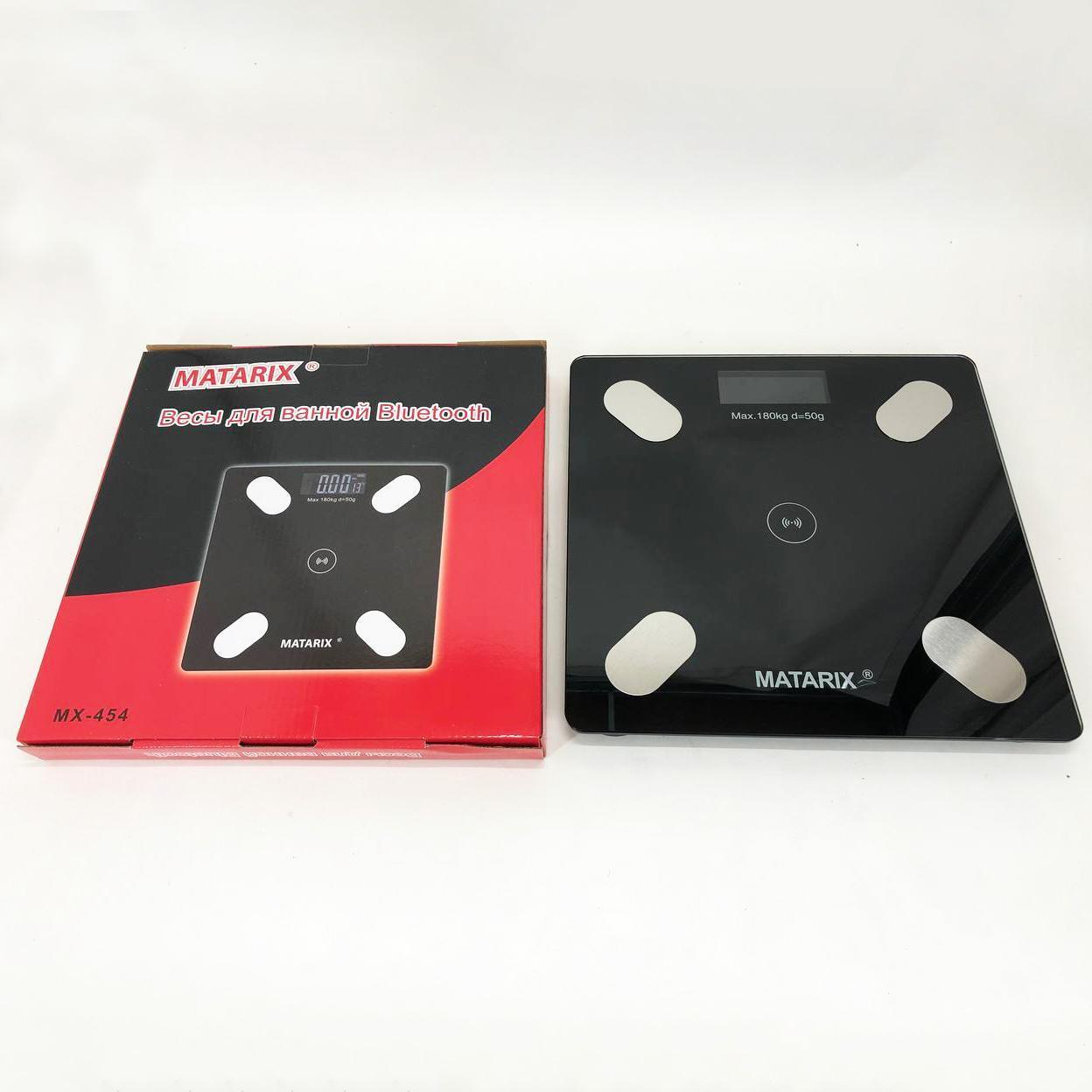 Напольні смарт ваги MATARIX MX-454 з Bluetooth для аналізу тіла та контролю ваги - Зображення 12