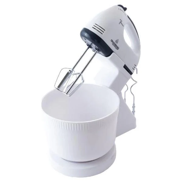 Миксер Crownberg CB-7320 ручний з підставкою та чашею 2л 300 Вт на 7 швидкостей - Зображення 7