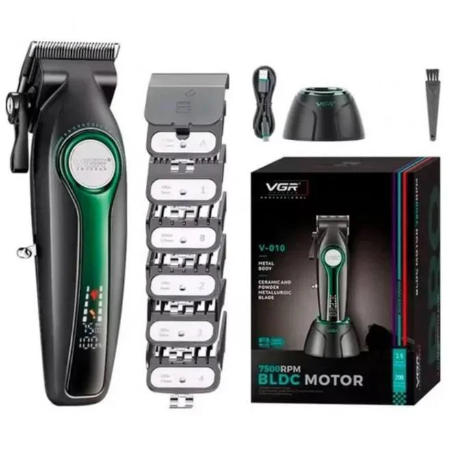 Машинка для стрижки VGR V-010 Professional Metal — до 250 хв автономної роботи