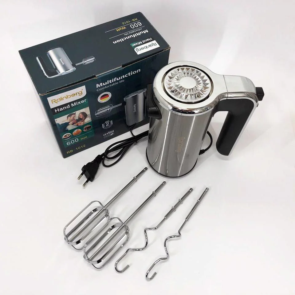 Миксер ручний електричний Rainberg RB-1012 600W – потужний кухонний помічник - Зображення 17
