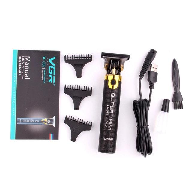 Машинка для стрижки VGR V-082 професійна бездротова з трьома насадками - Зображення 5