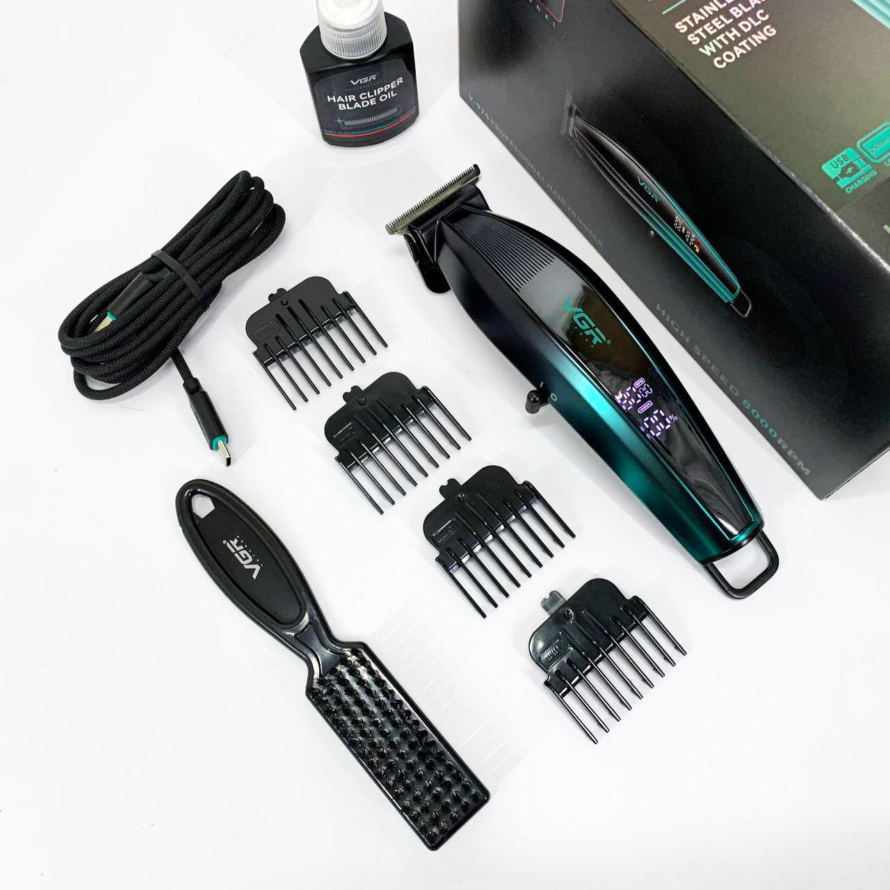 Тример VGR V-974 — до 210 хв автономної роботи, 7 Вт, зелений - Зображення 9