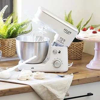 Adler AD 4216 Міксер планетарний 1000Вт для зручного приготування страв - Зображення 4