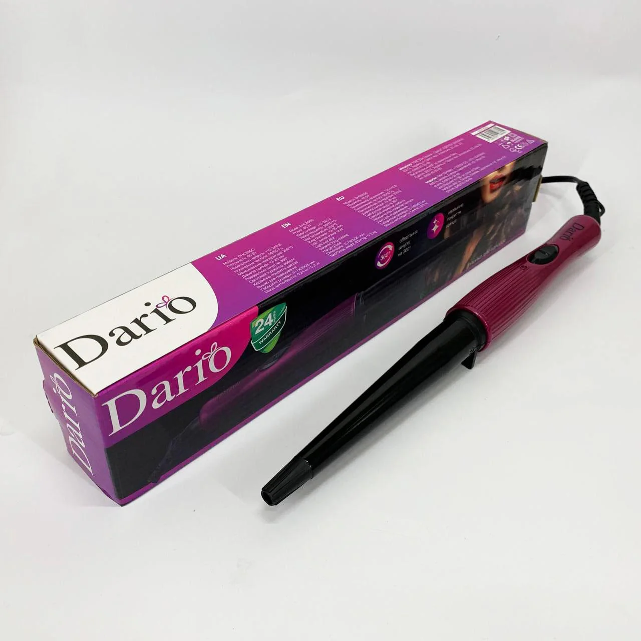 Dario Плойка DHC650C для створення об'ємних локонів і кудрей - Зображення 3