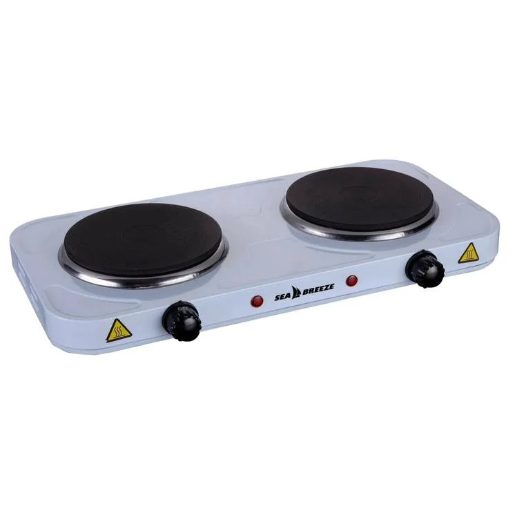 Настільна плита електрична Sea Breeze SB-063 – двокомфорочна плита для комфортного приготування їжі. - Зображення 11