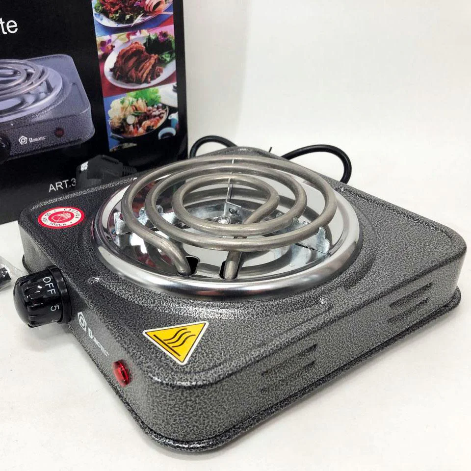 Електроплита спіральна Domotec MS-5801 — компактне рішення для приготування їжі в будь-якому місці - Зображення 10