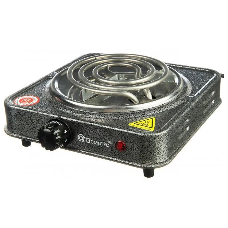 Електроплита спіральна Domotec MS-5801 — компактне рішення для приготування їжі в будь-якому місці - Зображення 8