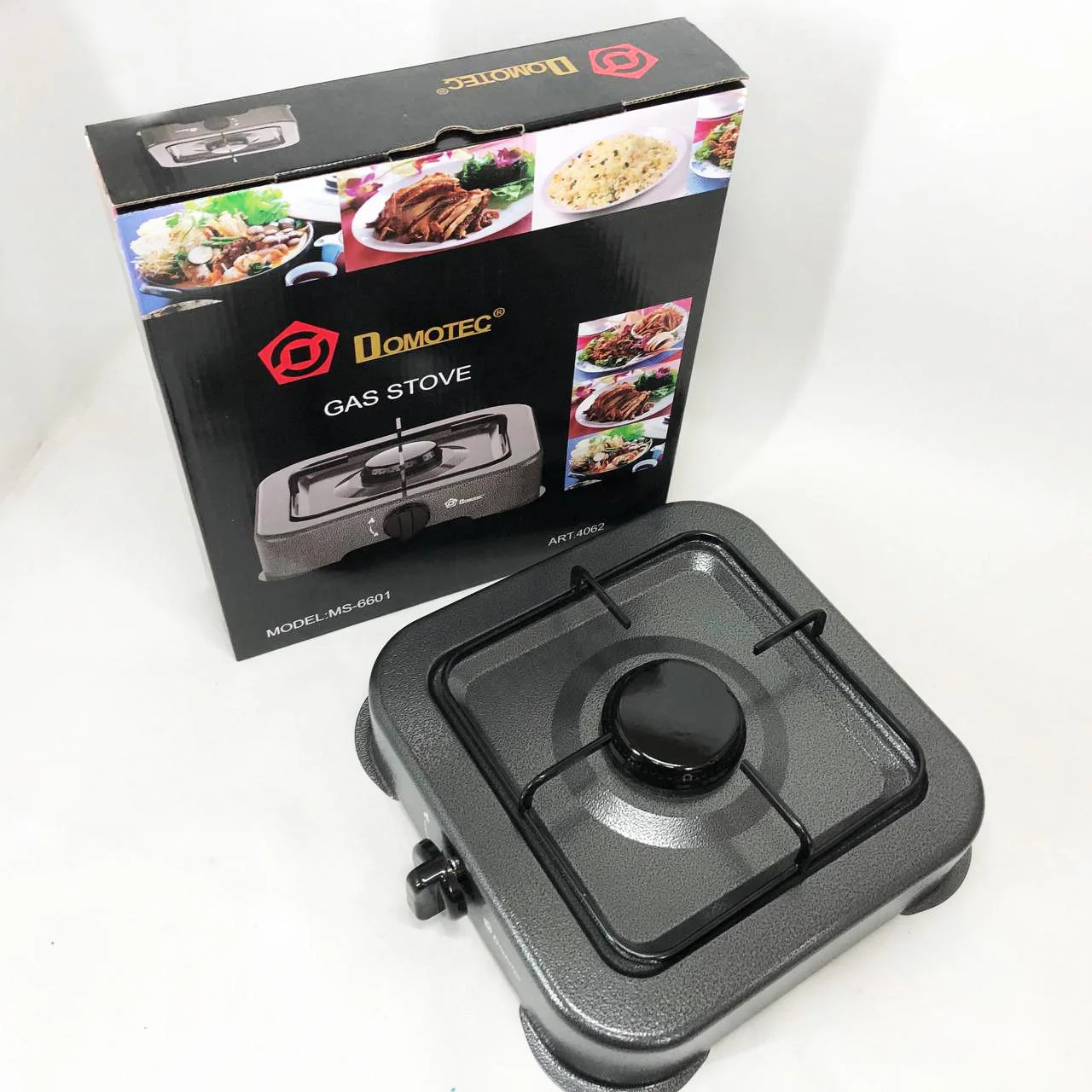 Газова плита DOMOTEC MS-6601 на 1 конфорку. Ідеальне рішення для виїздів та дачі. - Зображення 5