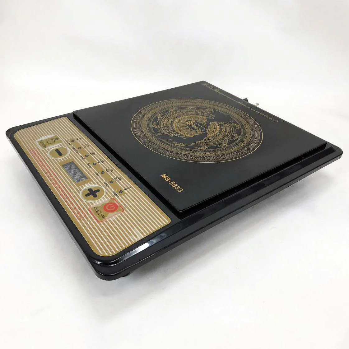 Настільна плита Domotec MS-5833 Однокомфортна Індукційна з потужністю 2000 Вт для швидкого приготування їжі. - Зображення 4