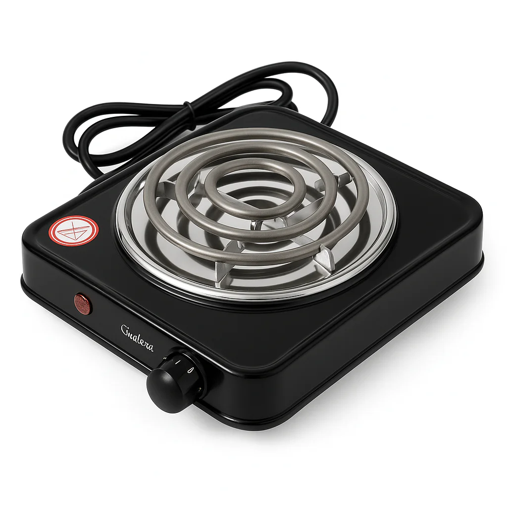 Плита електрична Suntera SP-1910 з однією конфоркою для швидкого приготування їжі. - Зображення 7