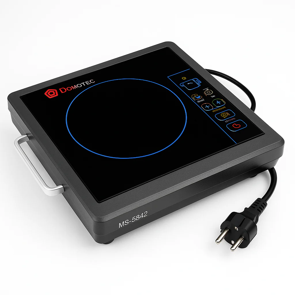Плита інфрачервона Domotec MS-5842 з потужністю 2000 Вт для швидкого приготування страв. - Зображення 15