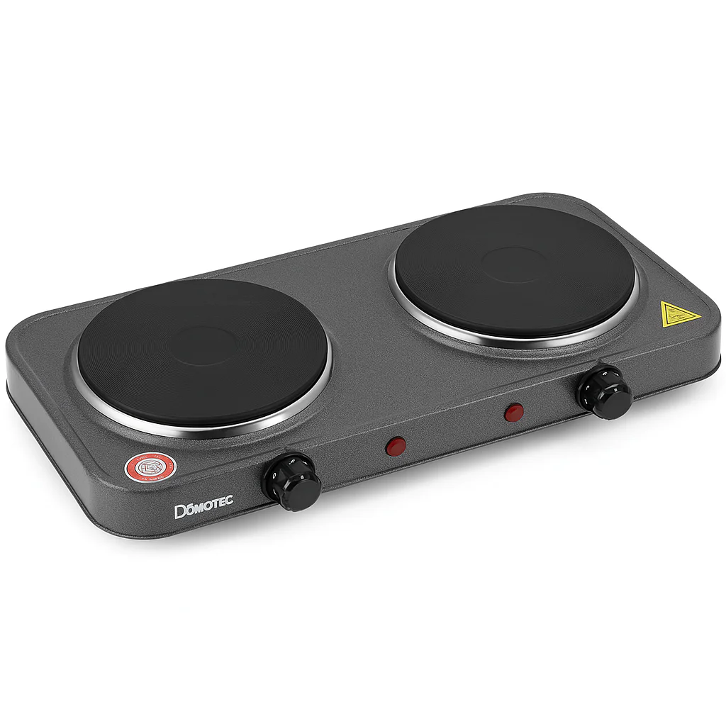 Електроплита Domotec MS-5822 2 конфорки для компактного приготування їжі вдома або на дачі - Зображення 16