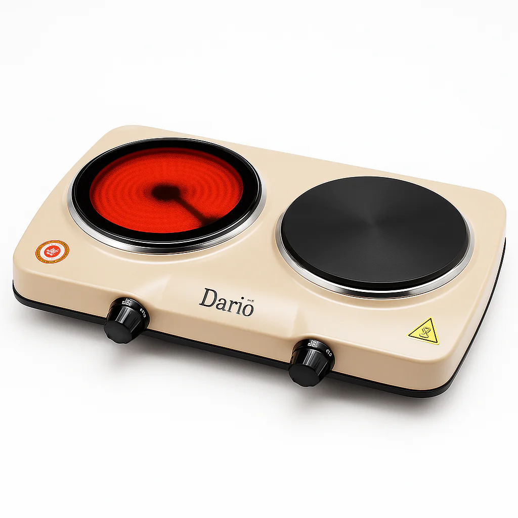 Плита настільна інфрачервона DARIO DHP122B – швидкий та ефективний приготувальний помічник. - Зображення 15