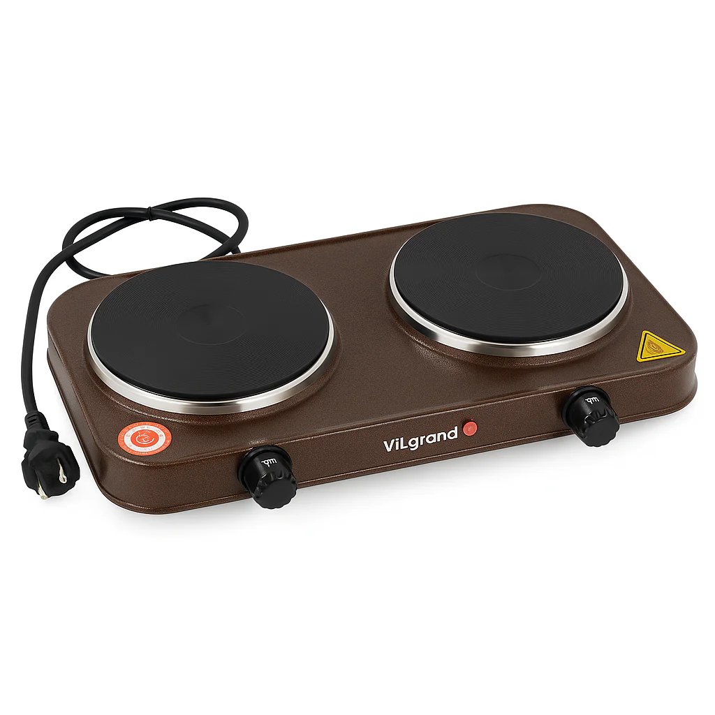 Настільна плита електрична ViLgrand VHP152F з двома конфорками для зручного приготування. - Зображення 13