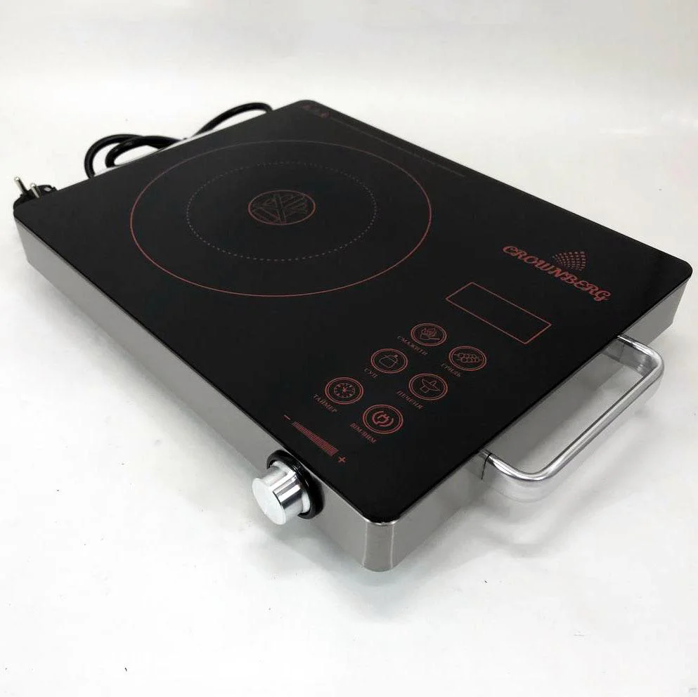 Плита настільна інфрачервона Crownberg CB-1324 для швидкого приготування страв до 500°C - Зображення 2