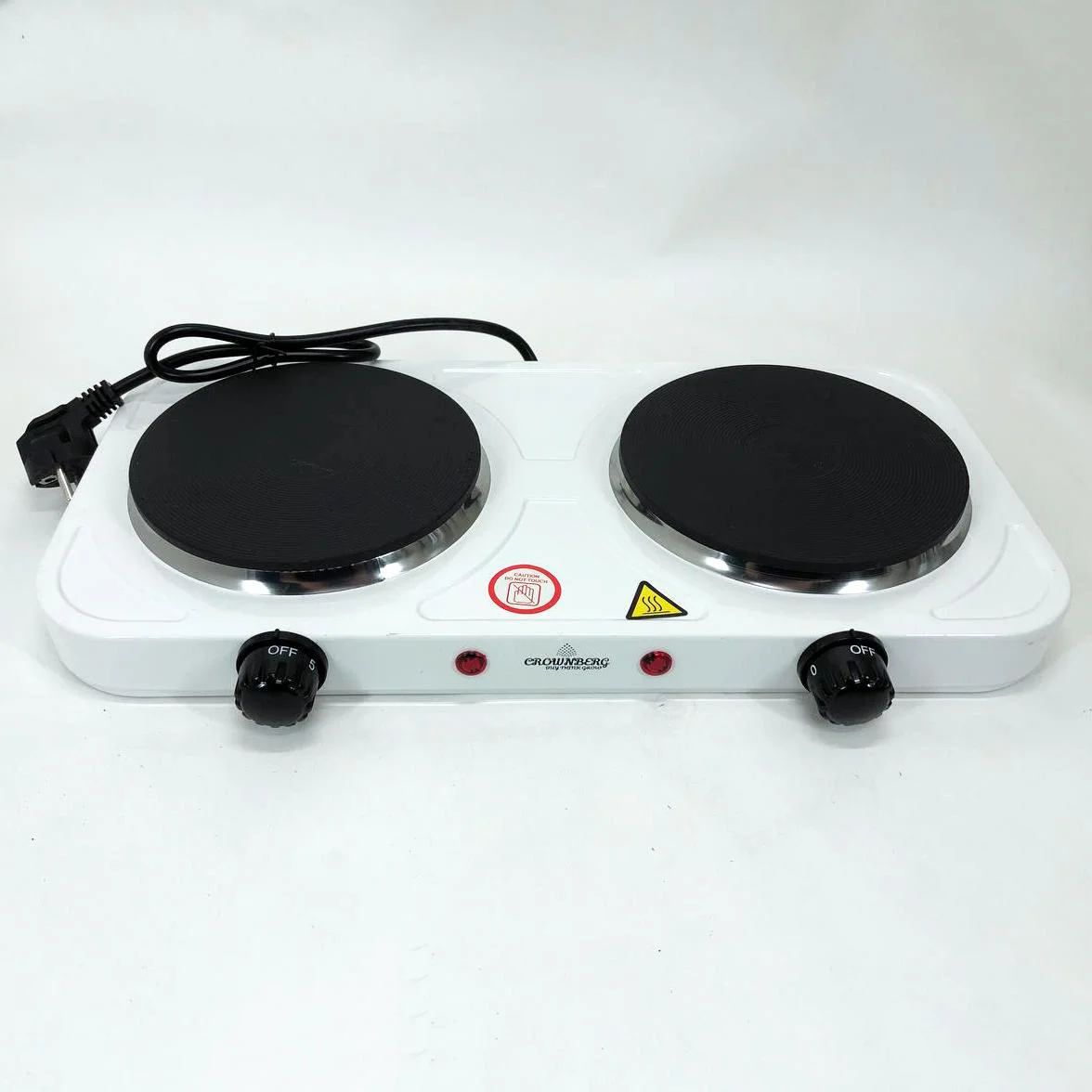 Плита електрична настільна Crownberg CB-3746 для комфортного приготування їжі вдома або на дачі. - Зображення 6
