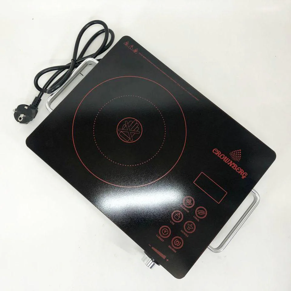 Плита настільна інфрачервона Crownberg CB-1324 для швидкого приготування страв до 500°C - Зображення 6