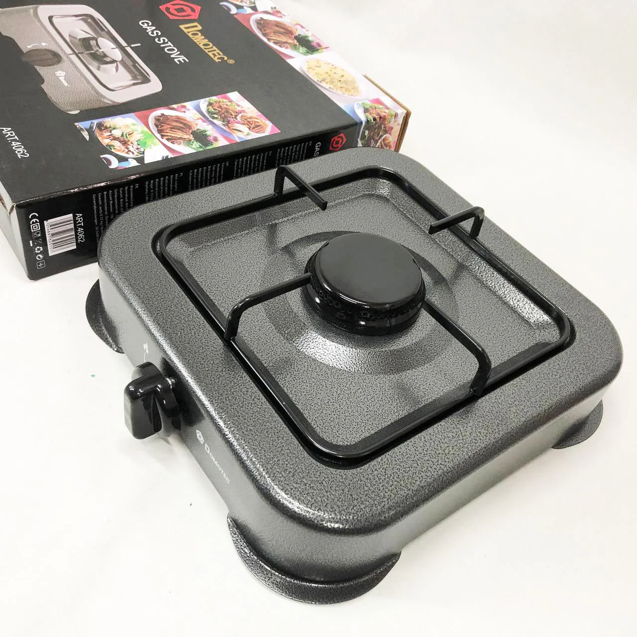 Газова плита DOMOTEC MS-6601 на 1 конфорку. Ідеальне рішення для виїздів та дачі. - Зображення 9