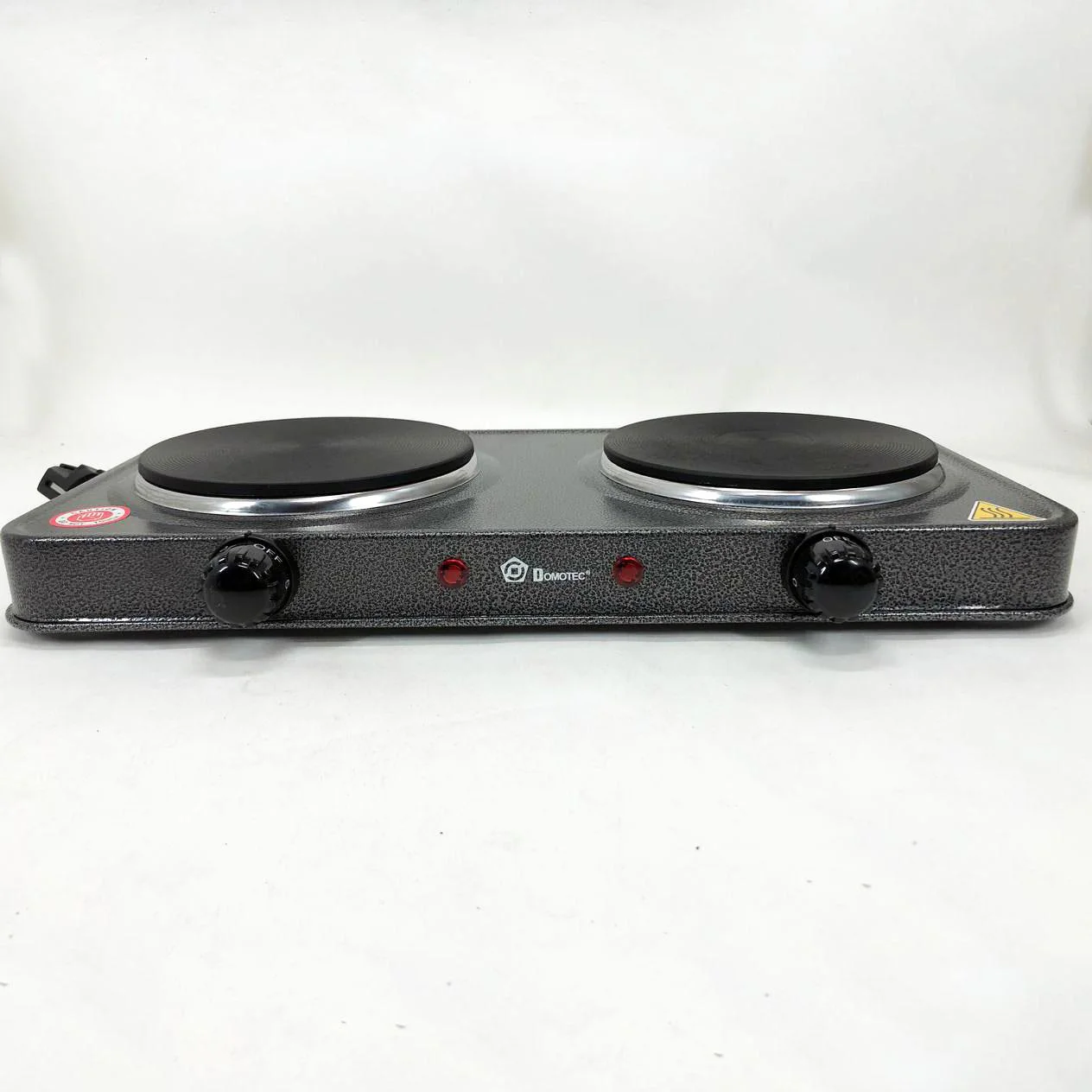 Електроплита Domotec MS-5822 2 конфорки для компактного приготування їжі вдома або на дачі - Зображення 15