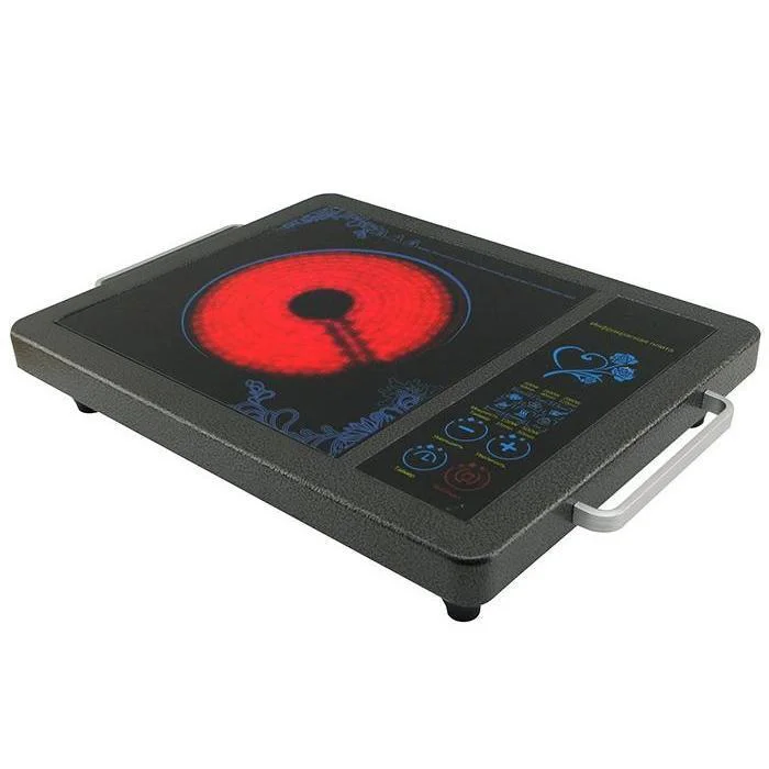 Плита інфрачервона Domotec MS-5842 з потужністю 2000 Вт для швидкого приготування страв. - Зображення 3