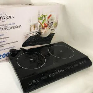 Електроплита індукційна Suntera ICD-1020 з LED дисплеєм для комфортного приготування їжі.