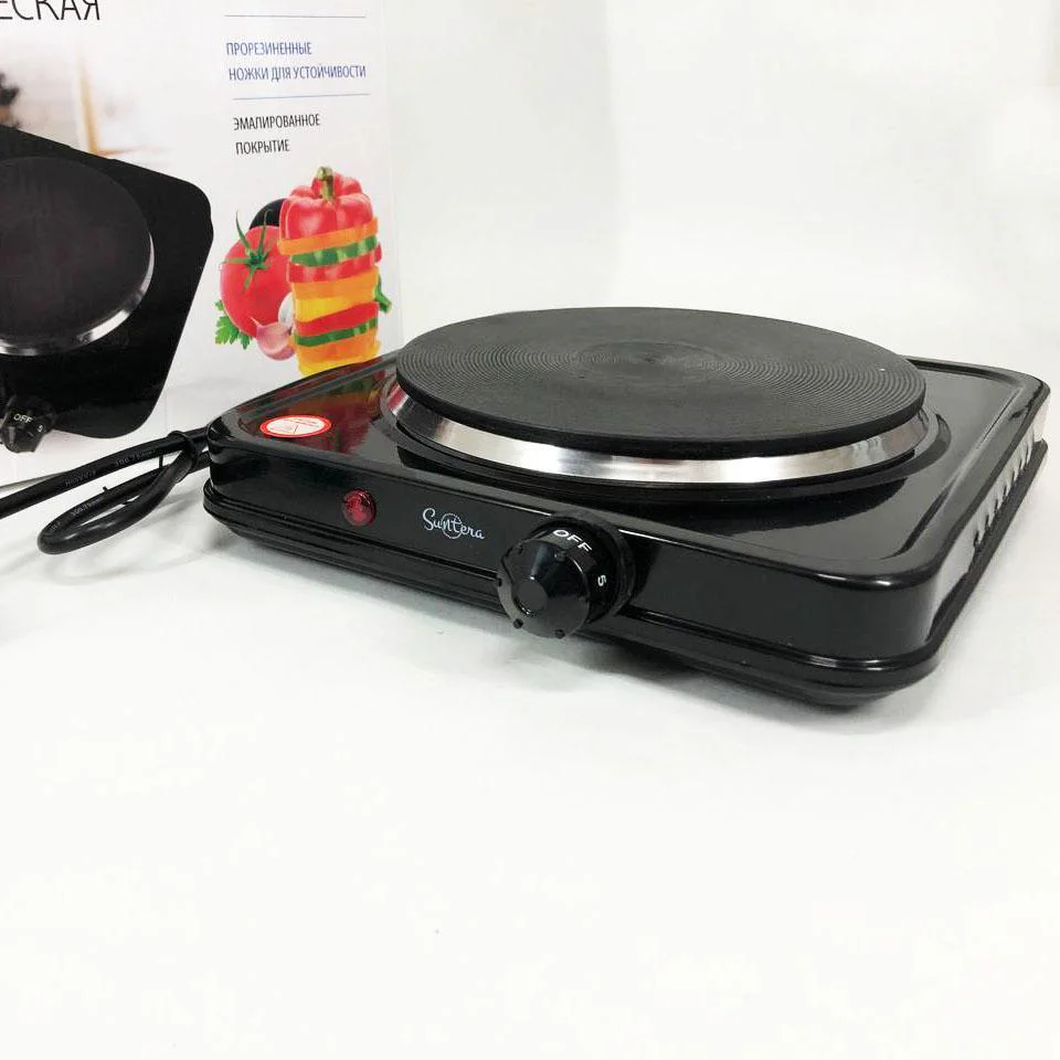 Плита електрична Suntera SP-1930 для компактних кухонь та швидкого приготування їжі. - Зображення 8