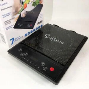 Електроплитка Suntera ICD-1009 2000 Вт, індукційна плита для комфортного приготування їжі.