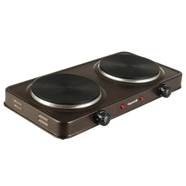 Настільна плита електрична ViLgrand VHP152F з двома конфорками для зручного приготування. - Зображення 10
