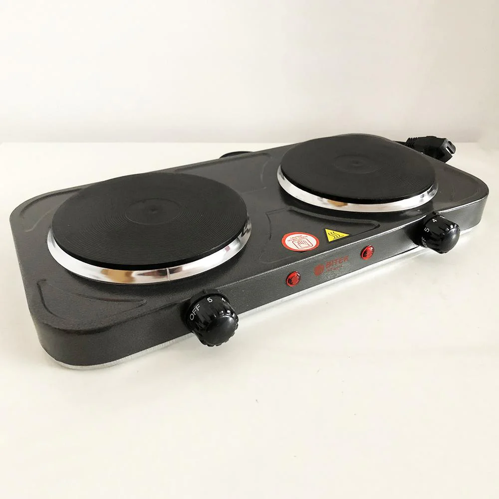 Електроплита Domotec MS-5822 2 конфорки для компактного приготування їжі вдома або на дачі - Зображення 10