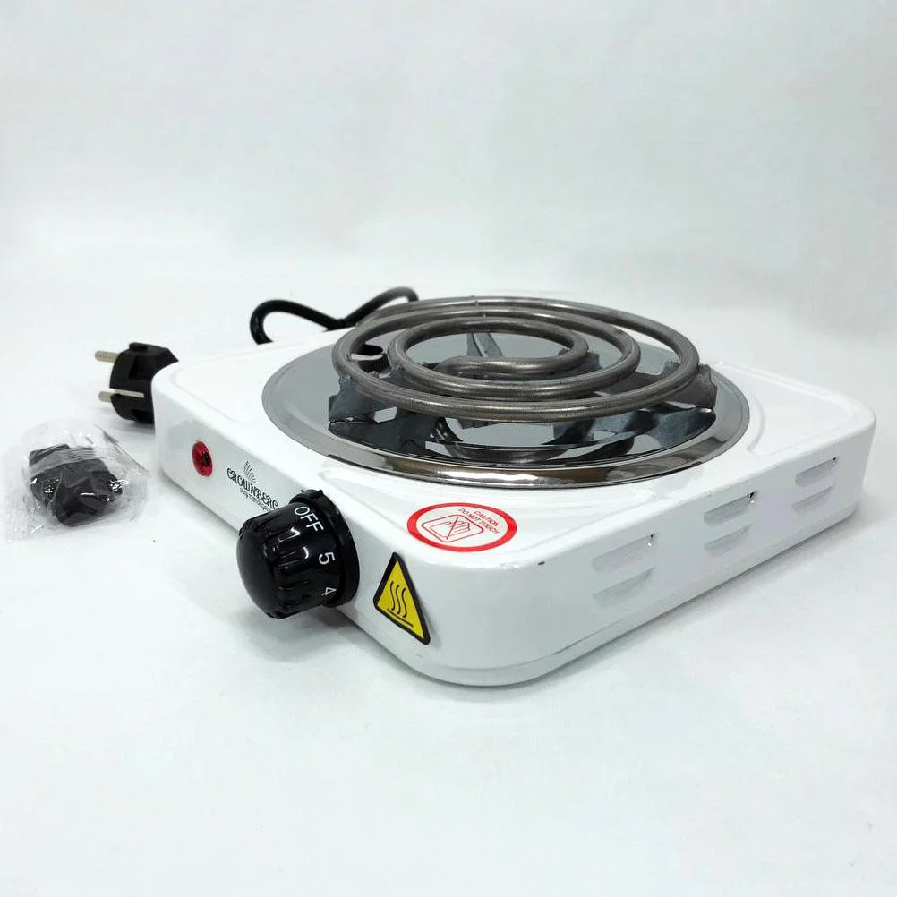 Плита Crownberg CB-3740 настільна електрична однокомфоркова спіральна для компактного використання на кухні. - Зображення 13