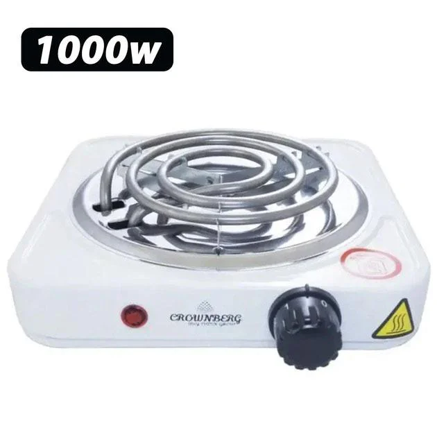 Плита Crownberg CB-3740 настільна електрична однокомфоркова спіральна для компактного використання на кухні. - Зображення 19