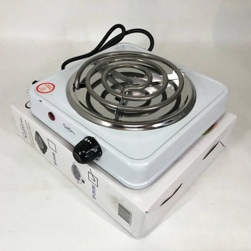 Плита електрична Suntera SP-1910, Міні електроплита, Потужна настільна електроплита для компактних просторів. - Зображення 4