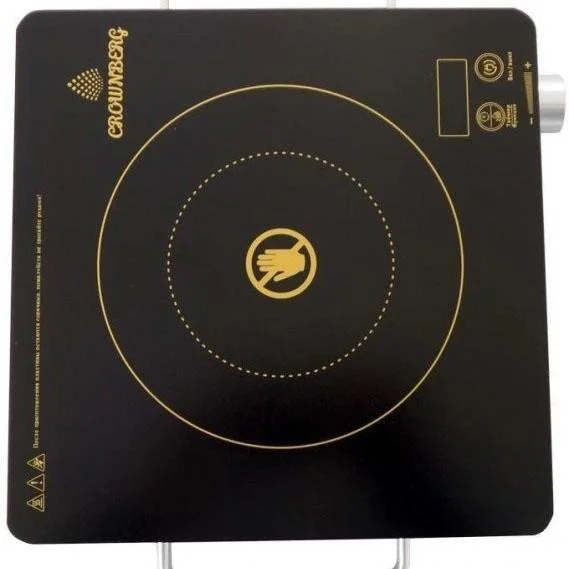 Настільна електрична інфрачервона плита Crownberg CB-1325 для приготування страв вдома і на дачі - Зображення 3