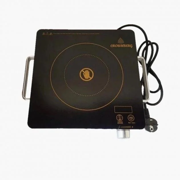 Настільна електрична інфрачервона плита Crownberg CB-1325 для приготування страв вдома і на дачі - Зображення 13