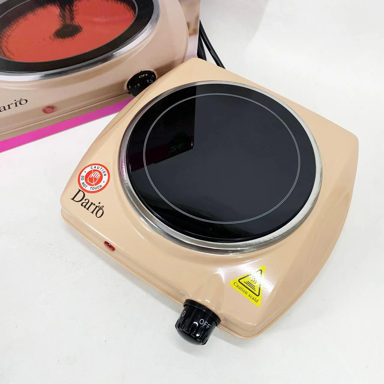 Настільна плита електрична DARIO DHP121B — потужний помічник для приготування їжі. - Зображення 7