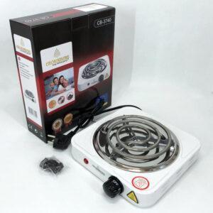 Плита Crownberg CB-3740 настільна електрична однокомфоркова спіральна для компактного використання на кухні.