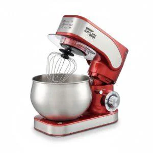 Тестоміс планетарний кухонний міксер 4 в 1 Zepline ZP-136, чаша 5 літрів, потужність 3500 Вт, нержавіюча сталь