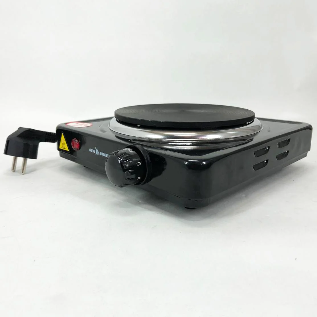 Настільна плита електрична Sea Breeze SB-061 1000 Вт, компактна переносна для зручності на кухні. - Зображення 8