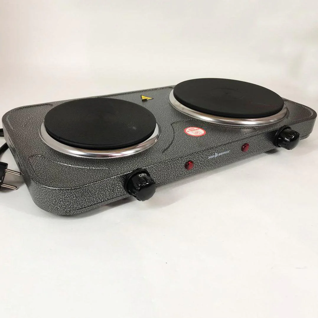 Настільна плита електрична Sea Breeze SB-065 2500 Вт, подвійна конфоркова для зручного приготування їжі. - Зображення 10