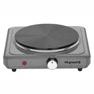 Електроплита Vilgrand VHP181F GRAY — компактне рішення для швидкого приготування страв.